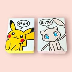ポケモンセンター限定 ポケモン ピカチュウ&ミュウ お菓子缶 2点セット