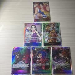 ワンピースカードゲーム SR パラレル 6枚セットのサムネイル