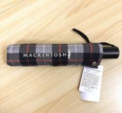 未使用◇MACKINTOSHワンタッチ自動開閉 AYR 折り畳み傘 晴雨兼用