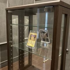 アンティーク木製ガラスケース コレクション収納 - メルカリ