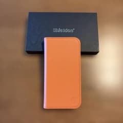 SHIELDON iPhone17用 手帳型ケース オレンジ　新品未使用品のサムネイル