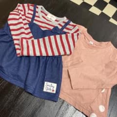ベビー服　長袖　80サイズ　二枚セットのサムネイル