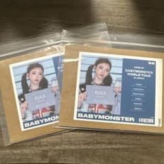 BABYMONSTER公式CHOOM ルカ RUKA ラベルステッカー2枚セットのサムネイル