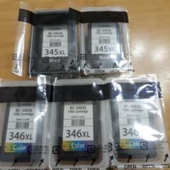 使用済みCanon BC-346XL & BC-345XLのサムネイル