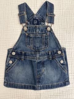 baby GAP デニムサロペット　ワンピース 6-12ヶ月　70のサムネイル
