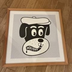 holiday paint sketch シルクスクリーンポスター - メルカリ