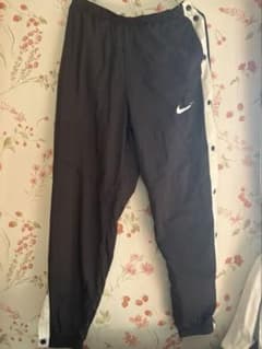 Nike ボタン付きトレーニングパンツ 黒/白のサムネイル