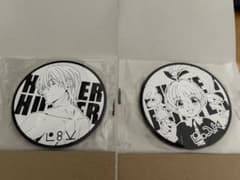HUNTER×HUNTER 고무 코스터 2장 세트