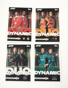 Topps F1 TurboAttax 2026 DYNAMIC DUO　 4枚のサムネイル