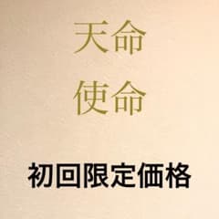 天命　使命　リーディング　タロット占い　初回限定価格　タロット鑑定のサムネイル
