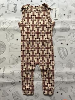 misha&puff Baby Snap Overall 花鉄MTO/ 3-6m - メルカリ