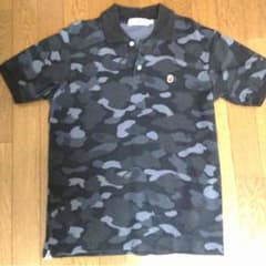 A BATHING APE ポロシャツ 迷彩 Ｍのサムネイル
