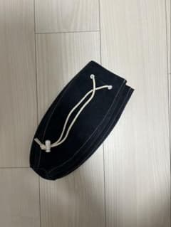 Hender scheme Kinchaku navy 試し使いのみ新古品　廃盤 Hender Scheme kinchaku navy 極美品 ネイビー 巾着 - メルカリ