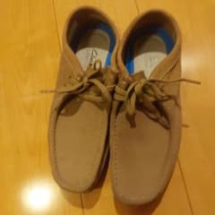 Clarks Collection ベージュ スエード靴　クラークスのサムネイル