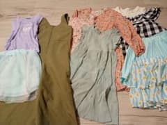 女の子夏〜秋服まとめ売りのサムネイル
