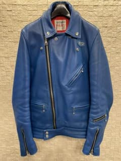 ルイスレザー サイクロン タイトフィット 34 ブルー Lewisのサムネイル
