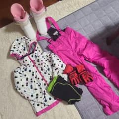 スキーウェア130 ♡スキーブーツ21~22♡グローブインナーパンツおまけ付 スキーウェア130 ♡スキーブーツ21~22♡グローブインナーパンツおまけ