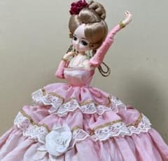 ❤️特大☆希少☆アンティーク人形☆60cm☆バニエ☆お姫様ドレス 