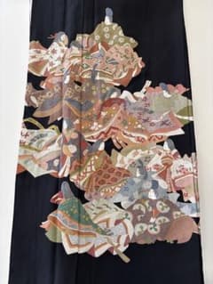 あたるまま【最高級】黒留袖 正絹 相良刺繍 汕頭刺繍 王朝絵巻 平安貴人 あたるまま様専用【最高級】黒留袖 正絹 相良刺繍 汕頭刺繍 王朝絵巻