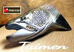 River.Seaトラウトブローチ(魚鬼/ウッド製)【1点物】☆最終価格