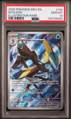2025 ポケモン インテレオン アートレアspa10 2025 ポケモンカード インテレオン #142 psa10 英語 - メルカリ
