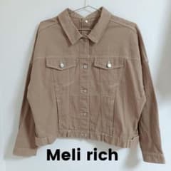 Gジャン　レディース　M 　ベージュ　ジャケットのサムネイル