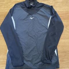Mizuno アンダーシャツ 長袖 ブラック 140のサムネイル