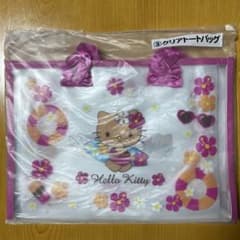 【新品美品】サンリオ当たりくじ＊クリアトートバックのサムネイル