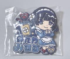 学マス　美鈴　きゅるぽっぷん　おなまえラバーバッジ