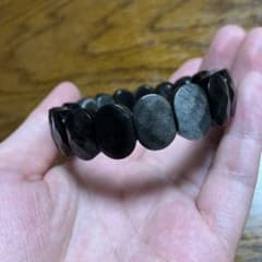 “天然石”シルバーオブシディアン✳︎のサムネイル