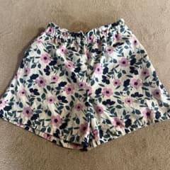 UNIQLO キッズ 花柄 ハーフパンツ 150cmのサムネイル