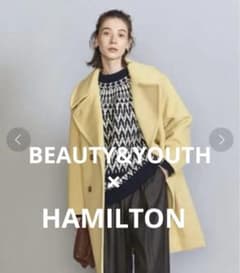 BEAUTY&YOUTH UNITED ARROWS ハミルトンウール Pコート - メルカリ