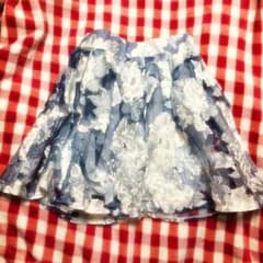 花柄シフォンスカートのサムネイル