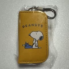 PEANUTS 스누피 키 케이스 옐로우