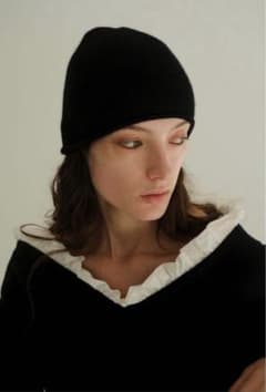 新品未使用 CLANE SOFT KNIT BEANIE ブラック CLANE SOFT KNIT BEANIE - メルカリ