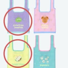 ディズニー フードモチーフ エコバッグ カプセルトイのサムネイル