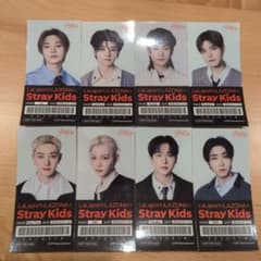 Stray Kids LaLaport LAZONA ステッカー8枚セットのサムネイル