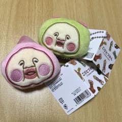 코비토즈칸 가마구치 봉제인형이 마구치 카쿠레모모지리 스모모노우치 2점