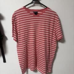 Polo by Ralph Lauren ボーダー Vネック Tシャツ Lのサムネイル