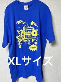 【ユナイテッドアスレ 5942】DJ GROOVEグラフィックTシャツ 青 XLのサムネイル