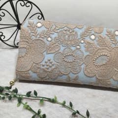 ミナペルホネン 新作 ◊ smile flower ◊ ハンドメイド 長財布のサムネイル