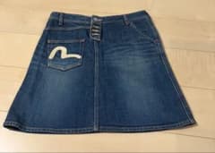 EVISU DONNA デニムスカート カモメ 日本製 正規店購入 - メルカリ