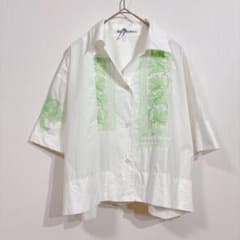 Acne Studios アクネストゥディオズ 刺繍 半袖 シャツ スキッパー
