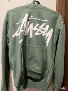 Stussy プルオーバーパーカー グリーン Sサイズのサムネイル