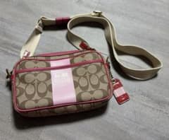 COACH ショルダーバッグ ピンクのサムネイル
