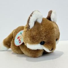 極美品】ぬいぐるみの三英 キタキツネ ぬいぐるみ チロンノプ 紙タグ