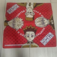 HUNTER×HUNTER キャラクター ハンカチ 1999年 非売品 日本製 - メルカリ