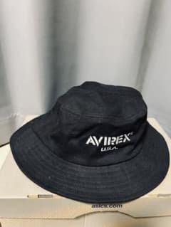 AVIREX ブラック バケットハットのサムネイル