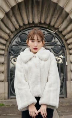 Her lip to♡Winter Love Faux Fur Coatのサムネイル