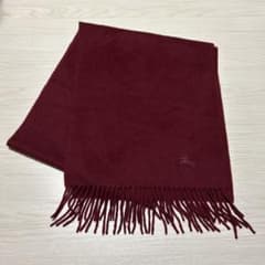 バーバリー　マフラー　ボルドーカラー　カシミヤ100% Burberrys カシミヤ100% マフラー ボルドー - メルカリ